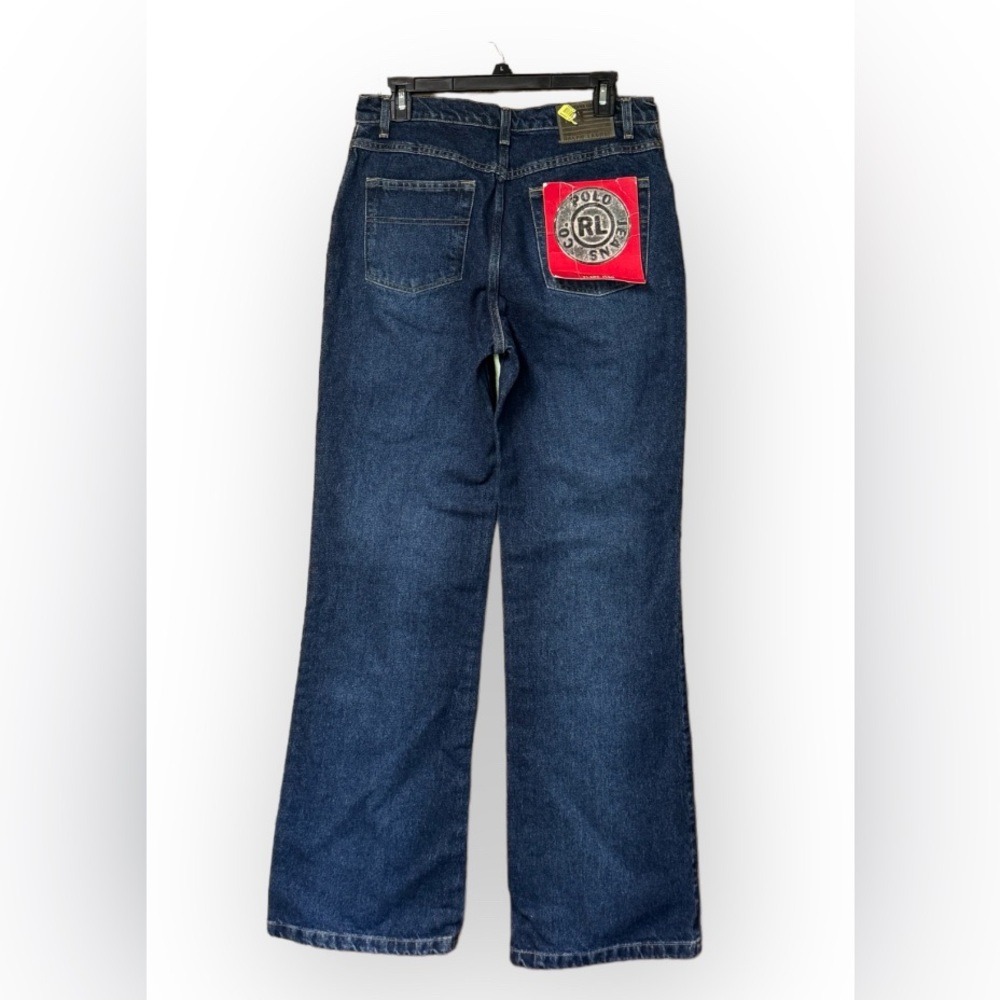 NWT Vintage Polo Ralph Lauren Wide Leg Jeans SZ 10/33